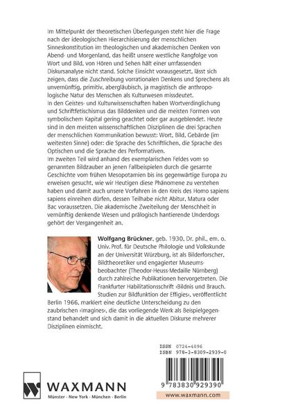 Produktbild: Bilddenken. Mensch und Magie oder Missverst&auml;ndnisse der Moderne