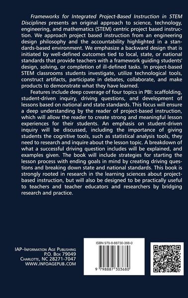 Produktbild: Frameworks for Integrated Project-Based Instruction in STEM Disciplines