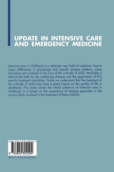 Produktbild: Intensive Care in Childhood