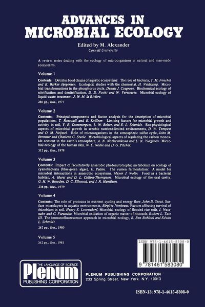Produktbild: Advances in Microbial Ecology