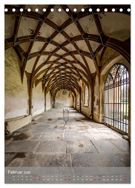 Produktbild: Kloster Maulbronn - Alte Mauern (Tischkalender 2026 DIN A5 hoch), CALVENDO Monatskalender