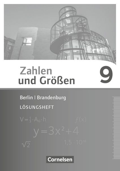 Produktbild: Zahlen und Gr&ouml;&szlig;en - Berlin und Brandenburg - 9. Schuljahr
