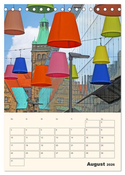 Produktbild: Chemnitz Kulturhauptstadt Terminplaner (Tischkalender 2026 DIN A5 hoch), CALVENDO Monatskalender