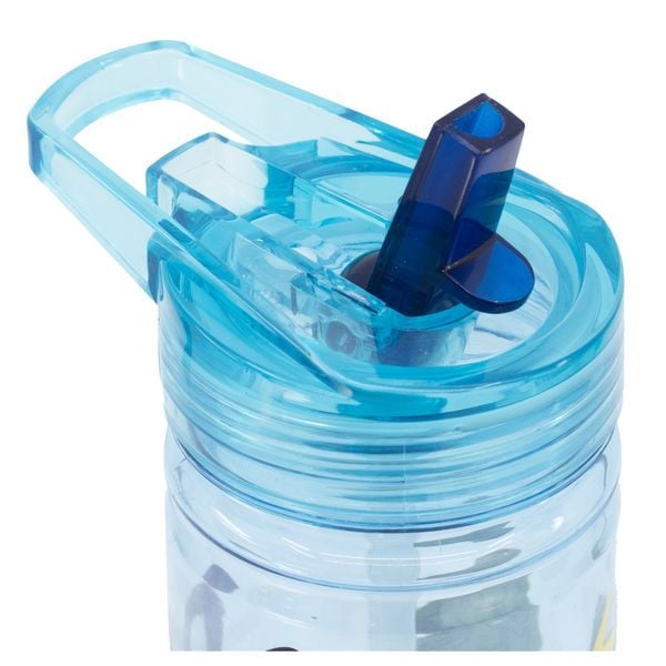 Produktbild: Stitch Trinkflasche mit Strohhalm 580ml