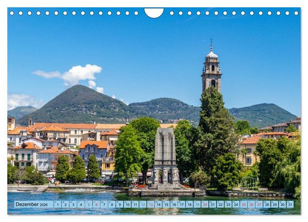 Produktbild: Italiens romantische Seen (Wandkalender 2026 DIN A4 quer), CALVENDO Monatskalender