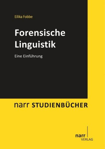 Produktbild: Forensische Linguistik