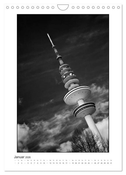 Produktbild: Hamburg Vertical (Wandkalender 2026 DIN A4 hoch), CALVENDO Monatskalender