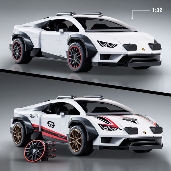 Produktbild: Mattel Brick Shop HW Speed Lambo.JHG75