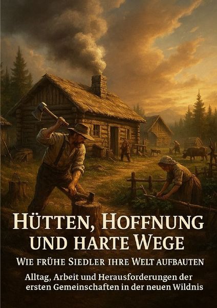 Produktbild: H&uuml;tten, Hoffnung und harte Wege: Wie fr&uuml;he Siedler ihre Welt aufbauten