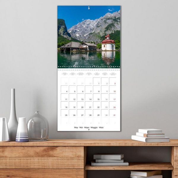 Produktbild: Berchtesgaden - Bavarian Alps, Lakes and Nature (Wall Calendar 2026 12 &times; 12 Inch) CALVENDO 12 Month Wall Calendar