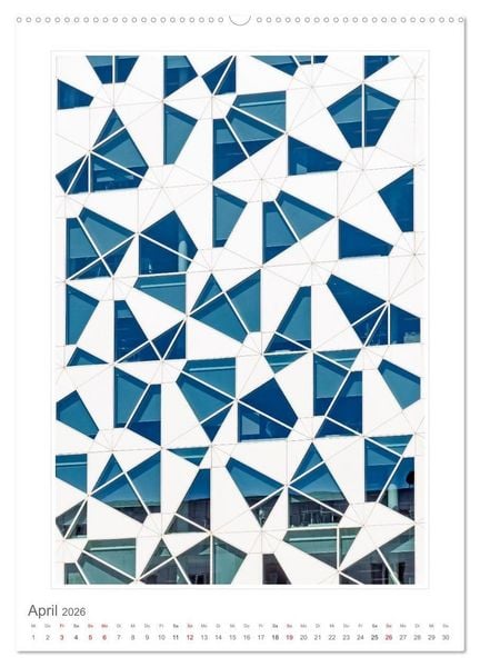 Produktbild: Architektur. eindrucksvolle Fassaden (hochwertiger Premium Wandkalender 2026 DIN A2 hoch), Kunstdruck in Hochglanz