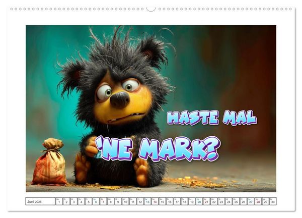 Produktbild: Dit is Berlin, wa? (hochwertiger Premium Wandkalender 2026 DIN A2 quer), Kunstdruck in Hochglanz