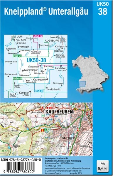 Produktbild: UK50-38 Kneippland Unterallg&auml;u