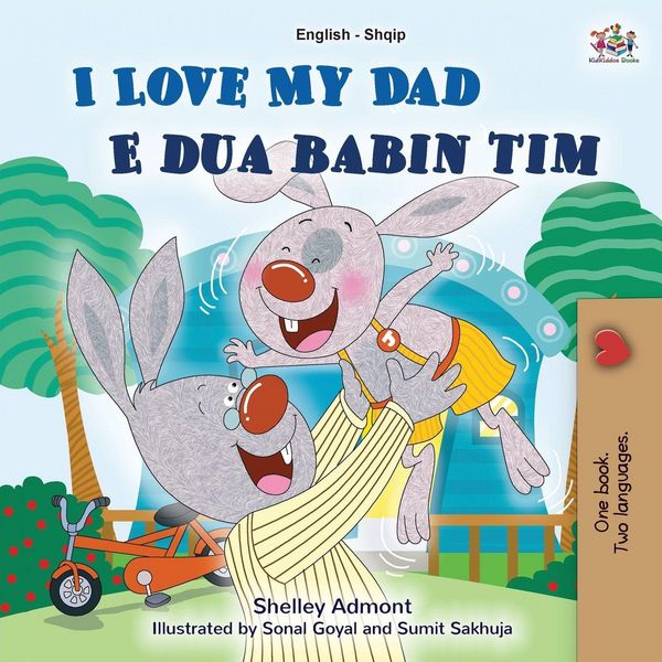 Produktbild: I Love My Dad (English Albanian Bilingual Book for Kids)