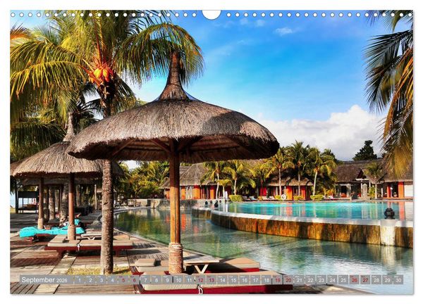 Produktbild: Mauritius A Tropical Paradise in The Indian Ocean (Wall Calendar 2026 DIN A3 landscape), CALVENDO 12 Month Wall Calendar