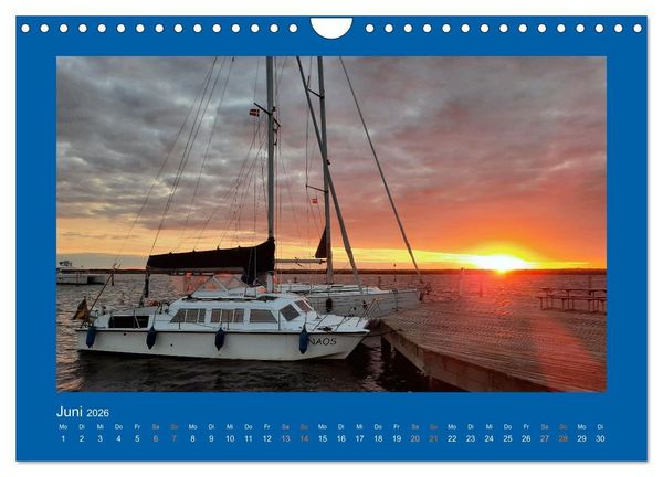 Produktbild: Katamaran Segeln - Mit Naos auf Tour (Wandkalender 2026 DIN A4 quer), CALVENDO Monatskalender