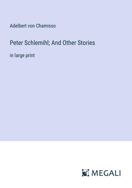 Produktbild: Peter Schlemihl; And Other Stories