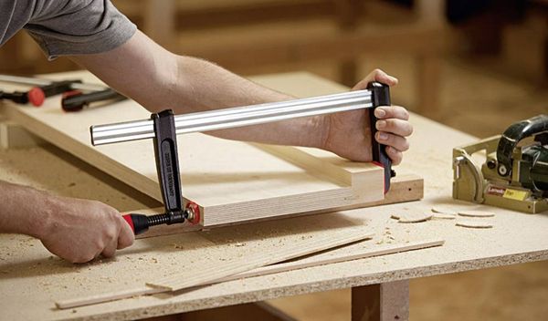 Produktbild: Bessey TPN16BE-2K Spann-Weite (max.):160mm Ausladungs-Ma&szlig;e:80mm