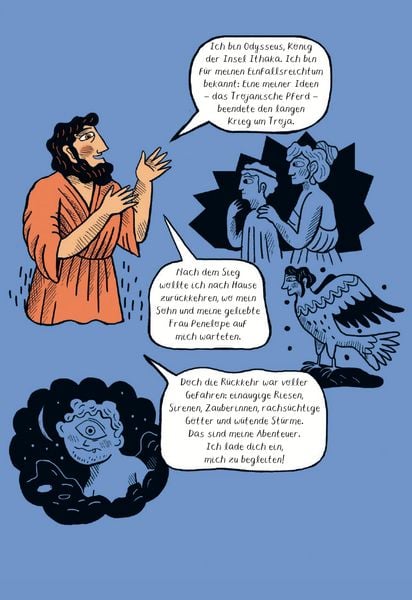 Produktbild: Die Odyssee. Graphic Novel