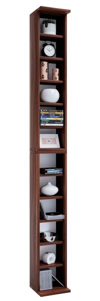 Produktbild: Holz CD DVD Stand Aufbewahrung Deko Regal Bigol