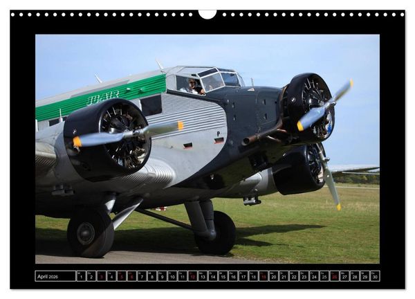 Produktbild: JU-AIR Ju-52 (Wandkalender 2026 DIN A3 quer), CALVENDO Monatskalender