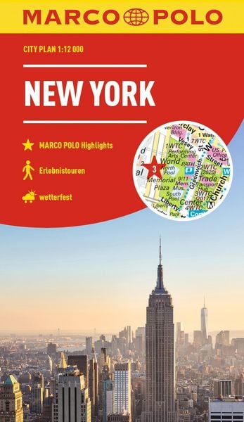 Produktbild: MARCO POLO Cityplan New York 1:12.000