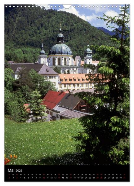 Produktbild: Idyllische Landschaften in Bayern (Wandkalender 2026 DIN A3 hoch), CALVENDO Monatskalender