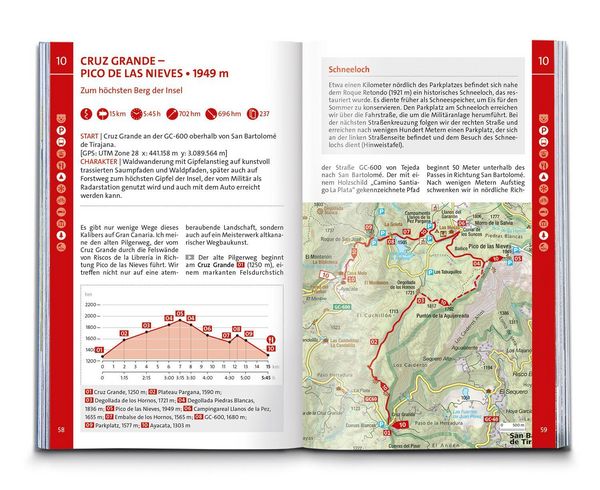 Produktbild: KOMPASS Wanderf&uuml;hrer Gran Canaria, 75 Touren mit Extra-Tourenkarte