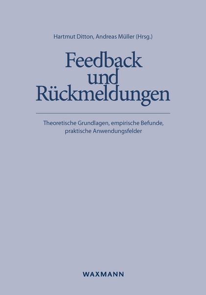 Produktbild: Feedback und R&uuml;ckmeldungen