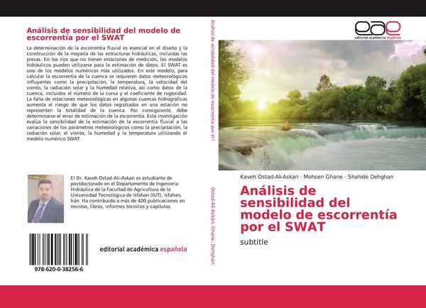 Produktbild: An&aacute;lisis de sensibilidad del modelo de escorrent&iacute;a por el SWAT