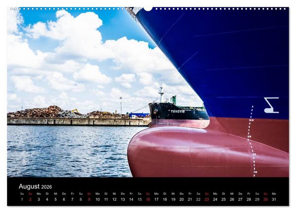 Produktbild: Der Hafen Hamburg bei Tag und Nacht (Wandkalender 2026 DIN A2 quer), CALVENDO Monatskalender