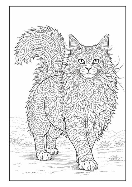 Produktbild: Mandala Tiere Malbuch f&uuml;r Erwachsene mit 50 sch&ouml;nen Ausmalmotiven