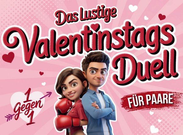 Das lustige Valentinstags-Duell für Paare, Taschenbuch von Lina Thiele, Bookmundo, 9789403867700