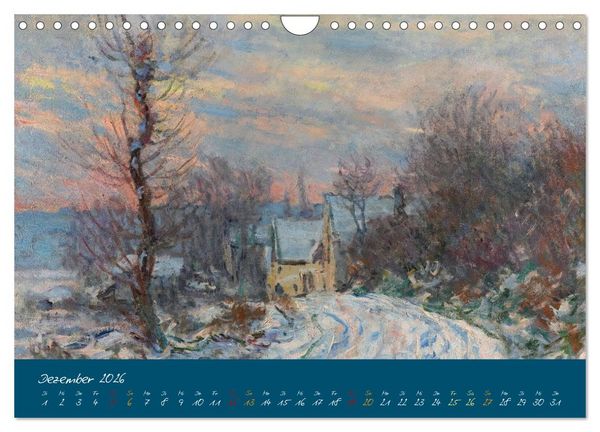Produktbild: Typisch Monet (Wandkalender 2026 DIN A4 quer), CALVENDO Monatskalender