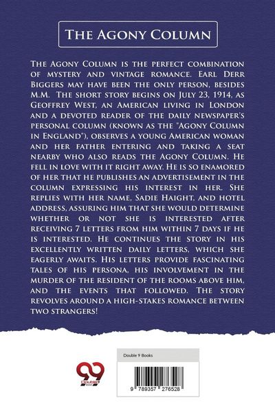 Produktbild: The Agony Column