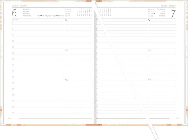Produktbild: Buchkalender Style Yoga 2027
