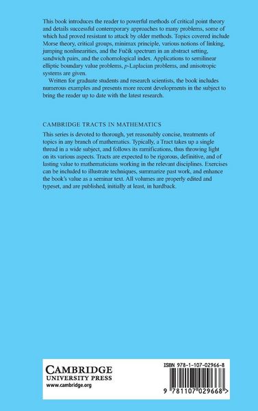 Produktbild: Topics in Critical Point Theory