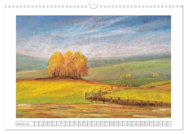 Produktbild: Im sanften Licht der Jahreszeiten. (Wandkalender 2026 DIN A3 quer), CALVENDO Monatskalender