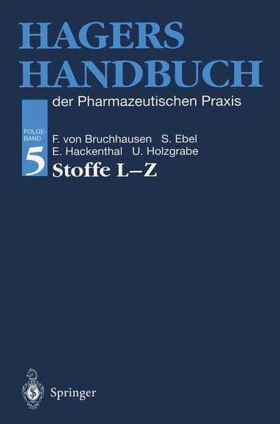 Produktbild: Hagers Handbuch der Pharmazeutischen Praxis