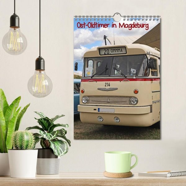 Produktbild: Ost-Oldtimer in Magdeburg (Wandkalender 2026 DIN A4 hoch), CALVENDO Monatskalender