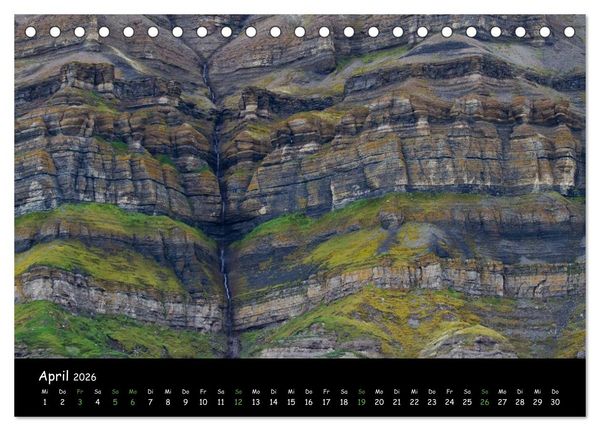 Produktbild: Spitzbergen (Tischkalender 2026 DIN A5 quer), CALVENDO Monatskalender