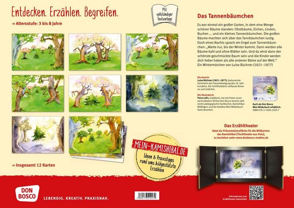 Produktbild: Das Tannenb&auml;umchen. Kamishibai Bildkartenset.
