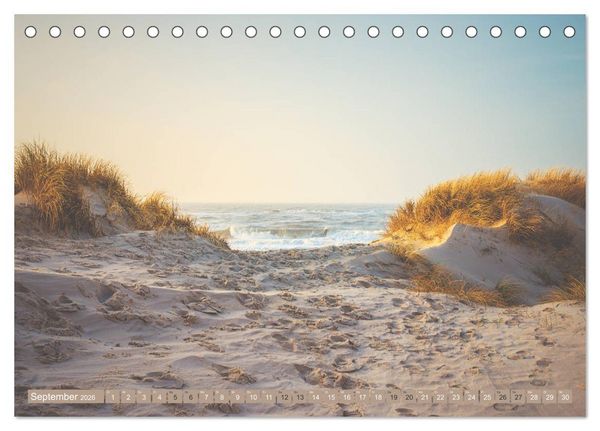 Produktbild: Jutland - D&auml;nemarks Nordseek&uuml;ste (Tischkalender 2026 DIN A5 quer), CALVENDO Monatskalender