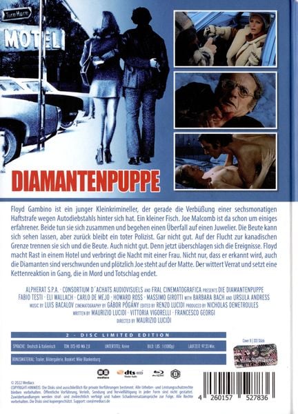 Diamantenpuppe - Mediabook - Cover B - Limited Edition  (Blu-ray+DVD)