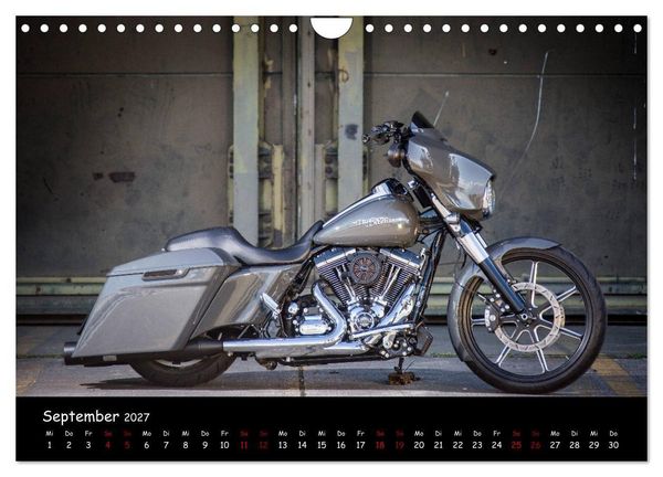 Produktbild: Best of Custom- and Showbikes Kalender (Wandkalender 2027 DIN A4 quer), CALVENDO Monatskalender