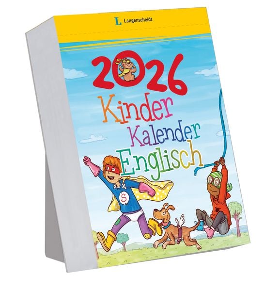 Produktbild: Langenscheidt Kinderkalender Englisch 2026