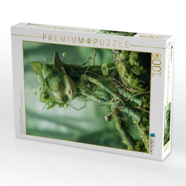 Produktbild: CALVENDO Puzzle Im Elfenlicht erwacht der Zauber des Waldes | 1000 Teile Lege-Gr&ouml;&szlig;e 64x48cm Foto-Puzzle f&uuml;r gl&uuml;ckliche Stunden