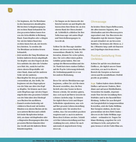 Produktbild: Akupressur - Das gro&szlig;e Praxisbuch