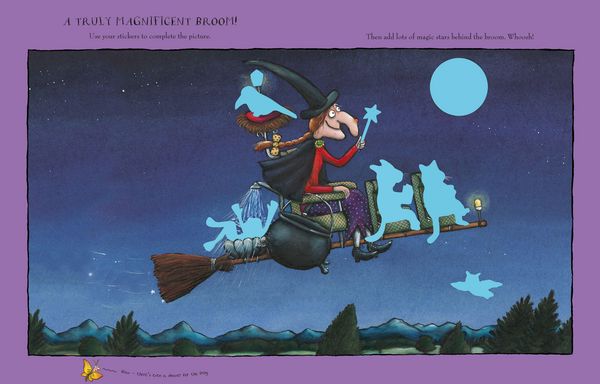 Produktbild: Room on the Broom Sticker Book