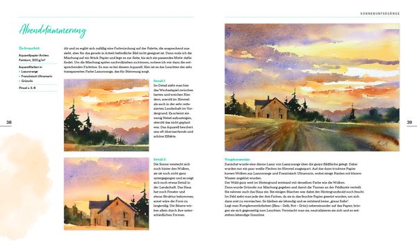 Produktbild: Mein Atelier Aquarellmalerei - Himmel & Wolken